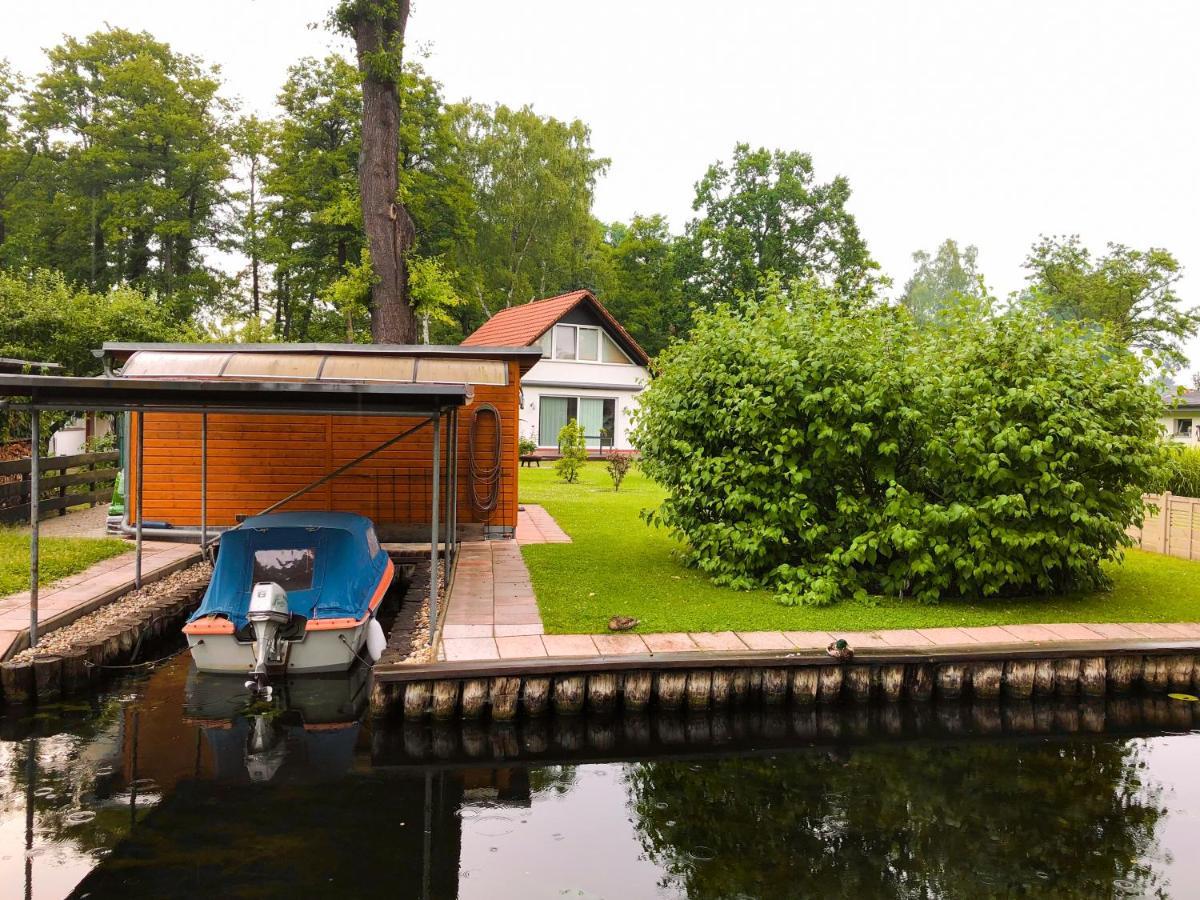 Ferienhaus Direkt An Der Spree Mit Whirlpool Und Sauna เบอร์ลิน ภายนอก รูปภาพ